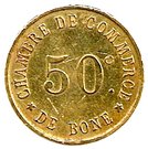 50 Centimes (Bône Chamber of Commerce)