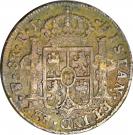 8 Reales - Fernando VII (Countermarked Coinage)