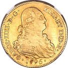 4 Escudos - Carolus IIII (bust of Carlos IV)