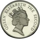 5 Dollars - Elizabeth II (3rd portrait)