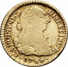 1 Escudo - Carlos IV (portrait of Carlos III)