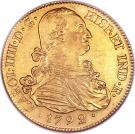 8 Escudos - Carlos IV