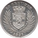 50 Centimes - Léopold II