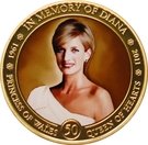 1 Dollar - Elizabeth II (In Memory of Diana Princess of Wales)