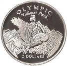 2 Dollars - Elizabeth II (Olympic National Park)