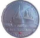 1 Dollar - Elizabeth II (RMS Titanic Centenary - Carpathia Rescue)