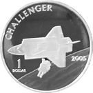 1 Dollar - Elizabeth II (Challenger)