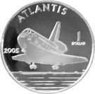 1 Dollar - Elizabeth II (Atlantis)