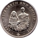 1 Dollar - Elizabeth II (Diamond Wedding Anniversary)