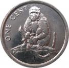 1 Cent - Elizabeth II (Monkey)