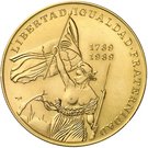 100 Pesos (200th Anniversary of French Revolution - Liberty)