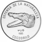 1 Peso (Cuban Crocodile head)