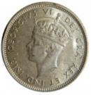 4½ Piastres - George VI