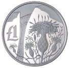 1 Pound (Centaurea Akamantis  - Silver Proof Issue)