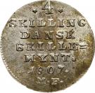 4 Skilling Dansk - Christian VII