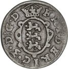 2 Skilling Dansk - Frederick III (Shield type IIb)