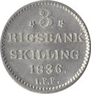 3 Rigsbankskilling - Frederik VI