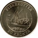 20 Kroner - Margrethe II (Fiskekutter)