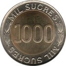 1000 Sucres (70th Anniversary - Central Bank)