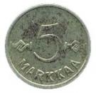 5 Markkaa