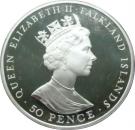 50 Pence - Elizabeth II (40th Anniversary-Reign of Queen Elizabeth II)