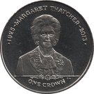 1 Crown - Elizabeth II (Margaret Thtacher)