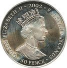 50 Pence - Elizabeth II (Scepter and Orb)