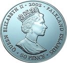 50 Pence - Elizabeth II (Royal family)