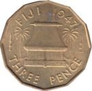 3 Pence - George VI