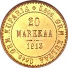 20 Markkaa - Aleksandr II / Nikolai II