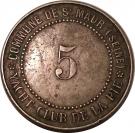 5 Francs - Yacht Club de la Pie - Saint-Maur-des-Fossés [94]