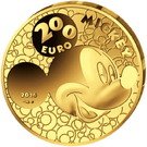 200 Euro (Mickey Mouse; Through the Ages)