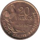 20 Francs (signature "GEORGES GUIRAUD")