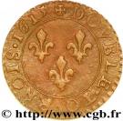 Double Tournois - Louis XIII (Nantes mint; 2nd type)