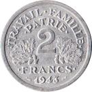 2 Francs (Vichy French State)