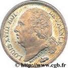 ½ Franc - Louis XVIII