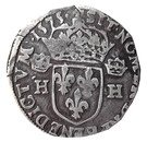 Teston - Henri III (4th type)