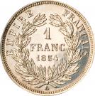 1 Franc - Napoleon III