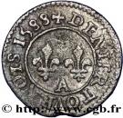 Denier Tournois - Henri III (Paris; 2nd type)