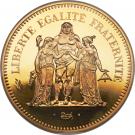 50 Francs (Gold piedfort issue)