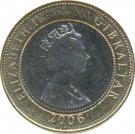 2 Pounds - Elizabeth II (Trafalgar)