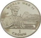 1 Crown - Elizabeth II (World War II-Admiral Somerville)