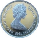 25 Pence - Elizabeth II (Silver Jubilee; Silver Proof Issue)