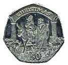 50 Pence - Elizabeth II (Christmas)