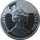 14 ECUS - Elizabeth II (Euro Tunnel)