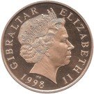 5 Pounds -  Elizabeth II (Radio Gibraltar)