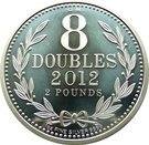 2 Pounds Elizabeth II (8 Doubles-Modern Variant)