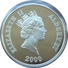 5 Pounds - Elizabeth II (Battle of Britain; Silver Proof Issue)