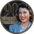 50 Pence - Elizabeth II (90th birthday of Queen Elizabeth II)