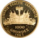 1000 Gourdes (Dr. François Duvalier)